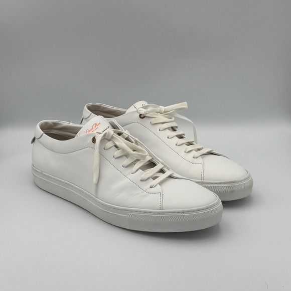 Good Man Brand Other - Good Man Brand Edge Sneakers Men's 13 White Leather Made in Italy Court Shoes